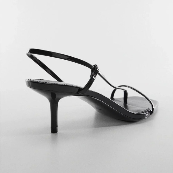 Mango Kitten Heel Strappy Sandals - Picture 3 of 10